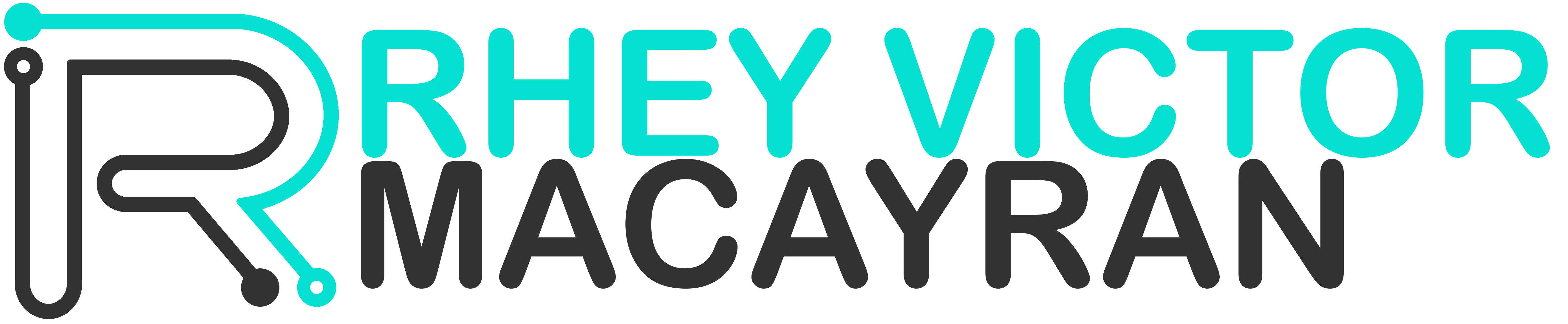 Rhey Victor Macayran Logo